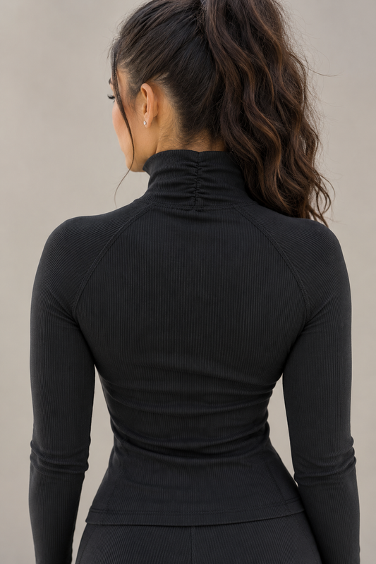 Max Sculpt Pullover Shaping Quarter Zip Jacket