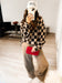 Charlie Checkered Corded Crew Set - Girl Code Couture
