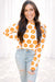 Delia Daisy Print Long Sleeve Top - Girl Code Couture