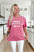 “Fries Before, During, & After Guys” Graphic & Studded Washed Tee - Girl Code Couture