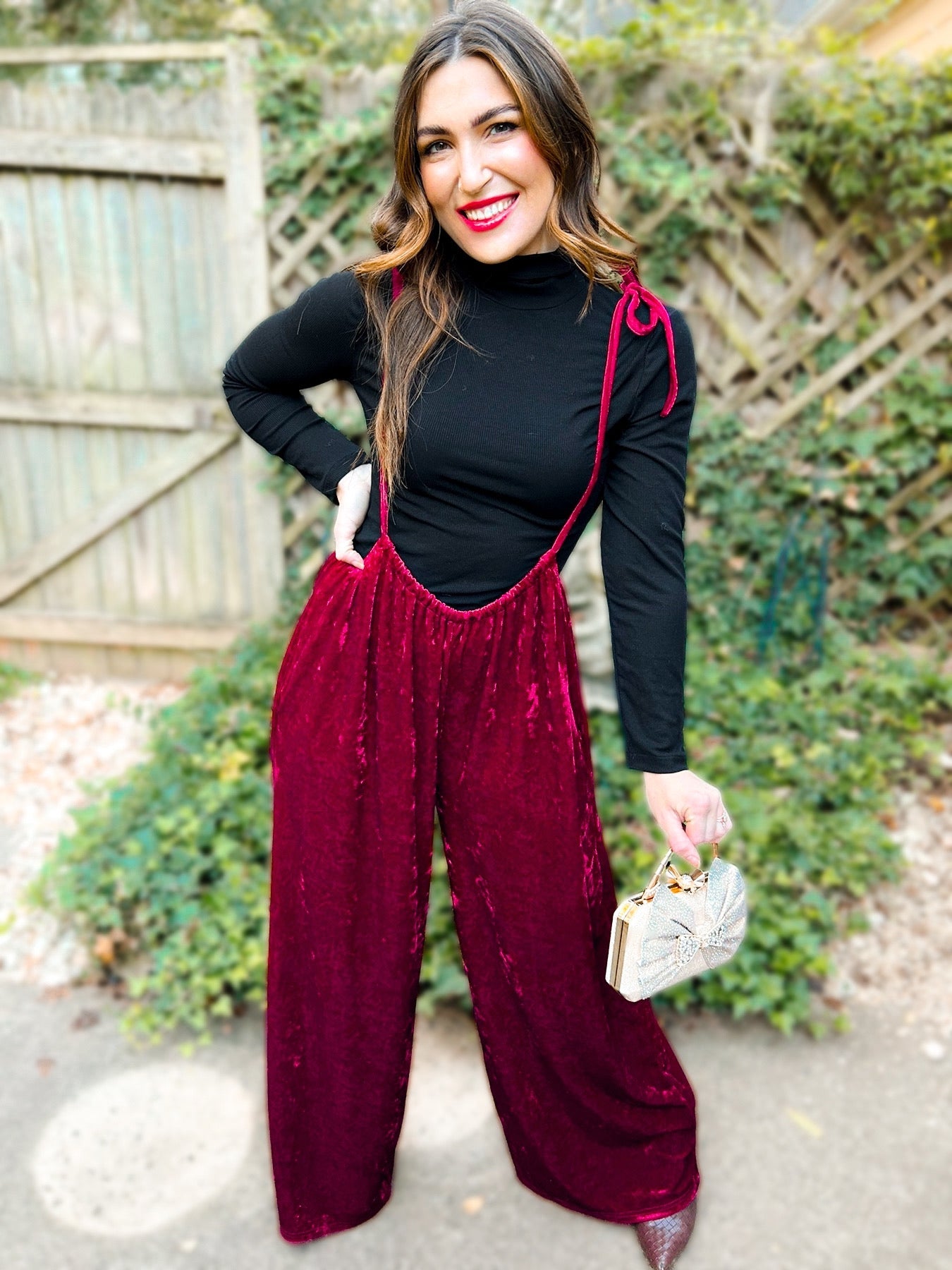 Holiday Dani Drawstring Jumper - Girl Code Couture