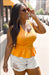 Margo Midi Length Peplum Tank - Girl Code Couture