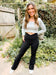 Molly Max Sculpt Ribbed Leggings - Flare - Girl Code Couture