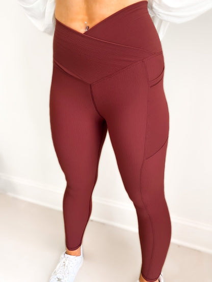 Molly Max Sculpt Ribbed Leggings - Regular - Girl Code Couture