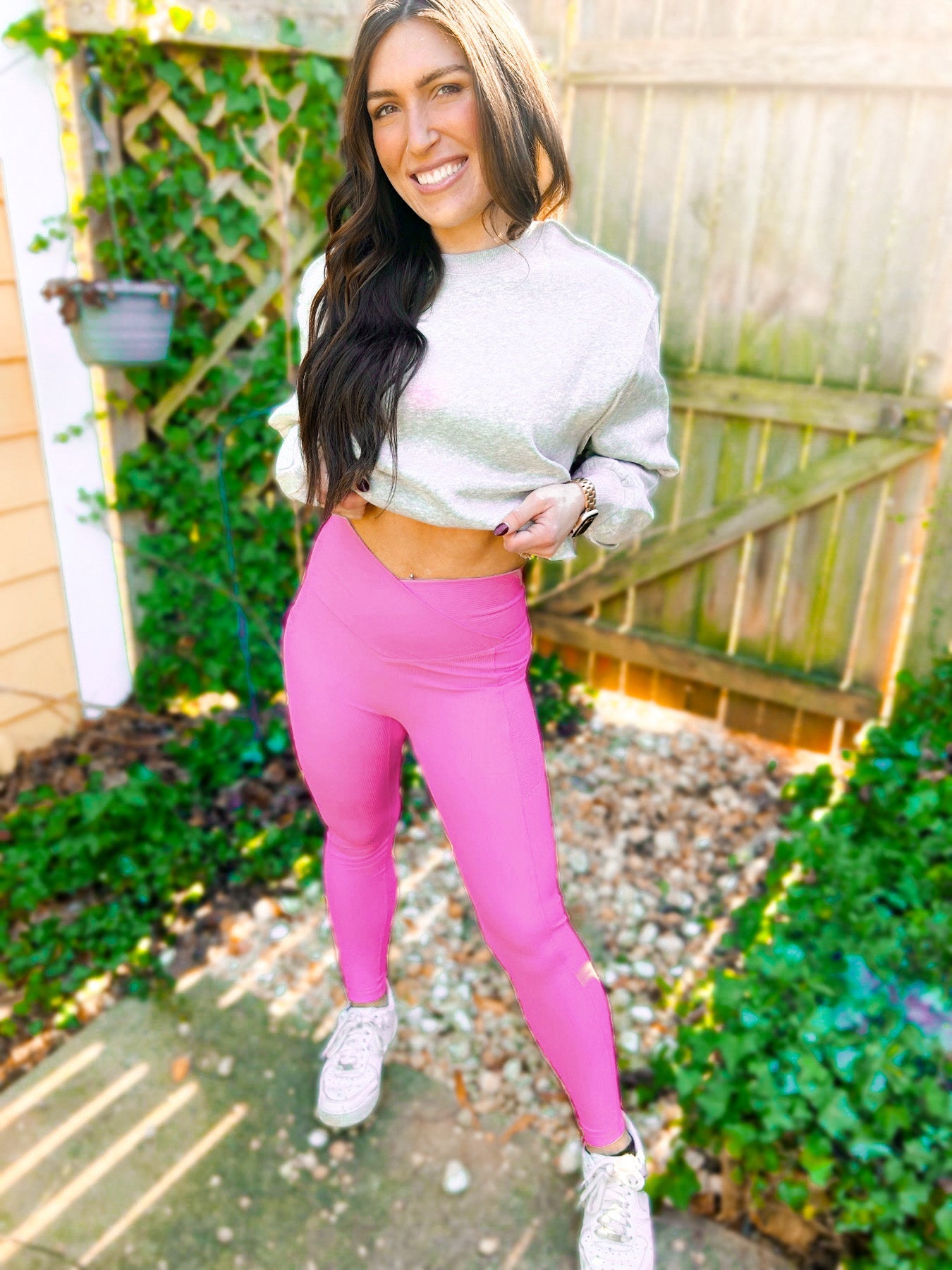 Molly Max Sculpt Ribbed Leggings - Regular - Girl Code Couture
