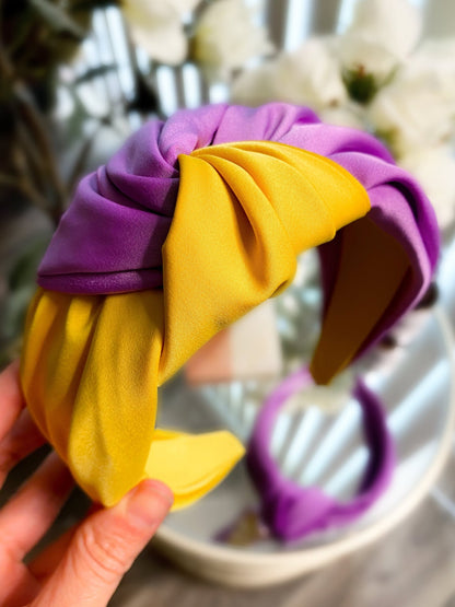 Satin Knot Headband - Girl Code Couture